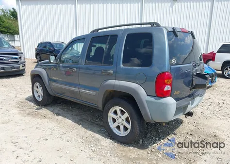 2002 Jeep Liberty Sport из США, поврежденный, VIN 1J4GK48K12W169783